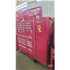Image 14 : HOMAK Top & Bottom Rolling Shop Tool Cabinet with Add-On Side Box