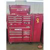 Image 1 : HOMAK Top & Bottom Rolling Shop Tool Cabinet with Add-On Side Box
