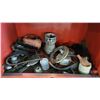 Image 11 : International Top & Bottom Rolling Tool Box w/CONTENTS! (Incl. Assortment Wrenches & Other Small Too