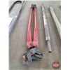 Image 3 : Tool Grouping : Post Pounder; Postal Maul; Sledge Hammer; Long Bars; etc