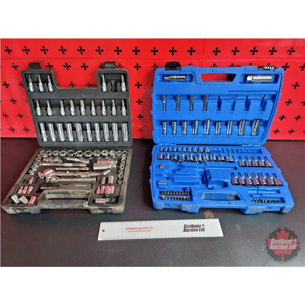 Socket Sets (2) (Note: Some Ratchets Missing)