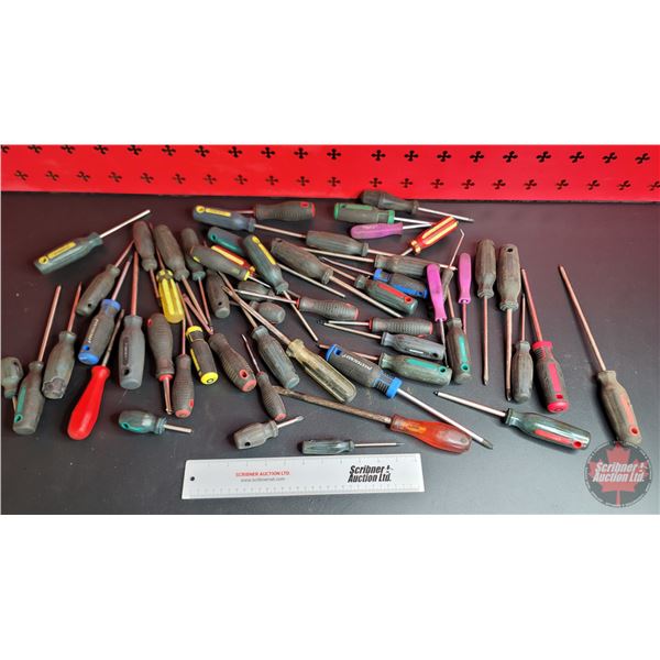 Grouping: Large Variety of Screwdrivers