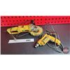 Image 1 : Powerfist Combo (2) :  7" Polisher/Sander & Dewalt 3/8" Drill