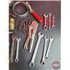 Image 2 : Tool Grouping : Puller; Air Chisel; Brass Hammer; Tubing Bender; Wrenches; etc