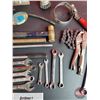 Image 3 : Tool Grouping : Puller; Air Chisel; Brass Hammer; Tubing Bender; Wrenches; etc