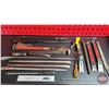 Image 1 : Grouping: Variety of Pin Bars; Gooseneck; Pipe Wrenches; Pry Bars; File