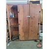 Image 1 : Shop Cabinet (Plywood Construction) (Total Measures: 72"H x 61"W x 19-1/2"D)