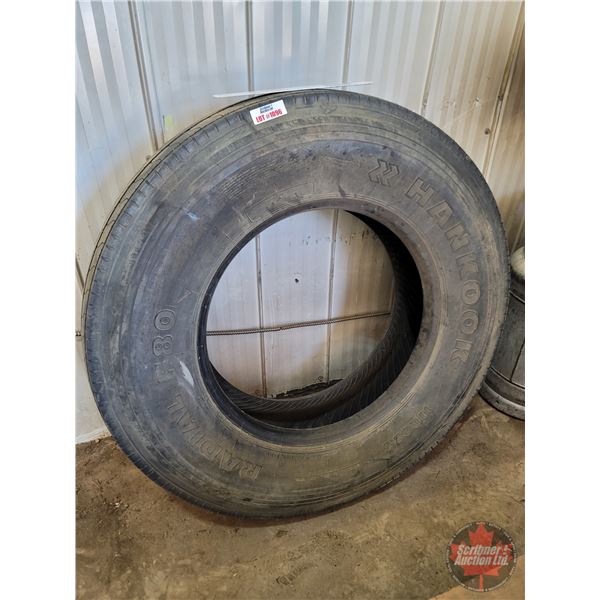 Hankook Radial F80 Trailer Tire : 11R22.5