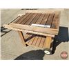 Image 1 : Cedar BBQ Cart (30-1/2"H x 24"W x 42-1/2"D)
