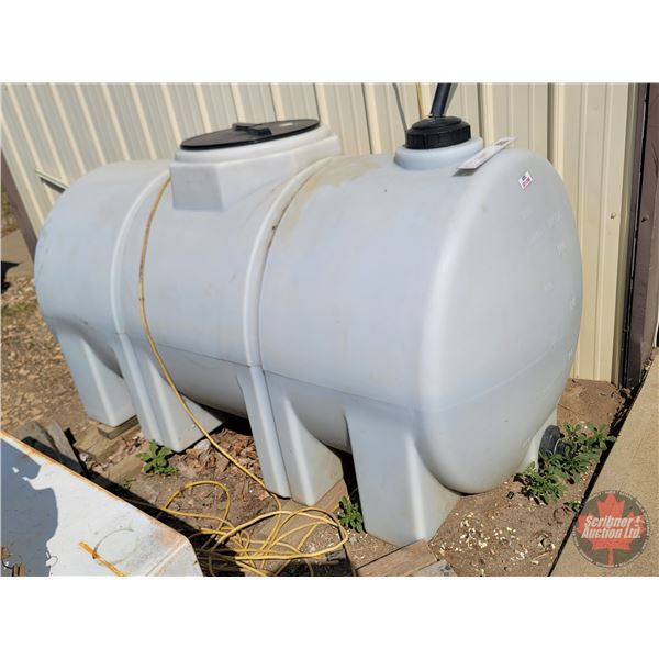 Poly Tank 1250L : 300 Imp Gal (Was Used for Oil) (Empty)