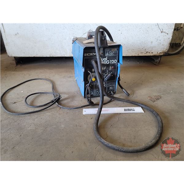 CEM Mig Welder : Flux Core (120v) (Total Measures: 15"H x 16"W x 9"D)