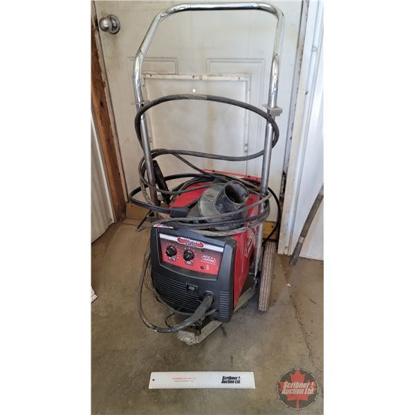 LINCOLN Mig Welder : Mig Pak 180 : 240v (On Wheel Cart)