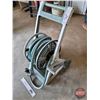 Image 1 : AMES Hoseking Garden Hose Reel with 50ft Hose & Spray Gun