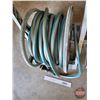 Image 4 : AMES Hoseking Garden Hose Reel with 50ft Hose & Spray Gun