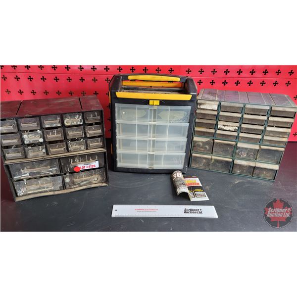 Benchtop Organizers (3) with Contents!