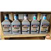 Image 1 : Shelf Lot : AMS OIL Synthetic V-Twin : SAE20W50 : Motorcycle Oil : (5) US Quart Bottles (FULL)