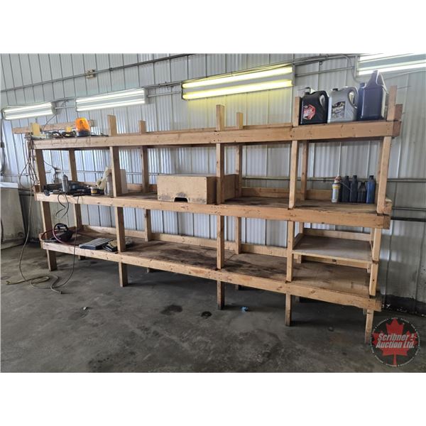 SHOP Shelving (Wood) : 2x4 / Plywood Construction