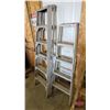 Image 2 : Aluminum Step Ladders (2) : 5ft & 6ft