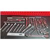 Image 1 : Grouping : Variety of 1/2" & 3/8" & 1/4" Drive Ratchets & Extensions + 3/4" Breaker Bar + 2 Extensio