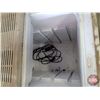 Image 7 : Camping Combo: Table Top Propane BBQ; Coleman Metal Cooler; Koolatron 12v Cooler; Plastic Chair