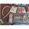Image 5 : Grouping : Socker Holder; Headlight Bulbs; Hacksaw; LED Flex Lights; Pins; etc