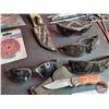 Image 3 : Grouping: Safety Glasses; Forceps; Pencils; Lock Blade Knife; Cut Off Wheels; etc
