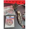 Image 4 : Grouping: Safety Glasses; Forceps; Pencils; Lock Blade Knife; Cut Off Wheels; etc