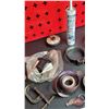 Image 3 : Grouping: Variety of Oil Filter Wrenches; Emery Cloth; 7-4 Pin Trailer Adaptor; etc!