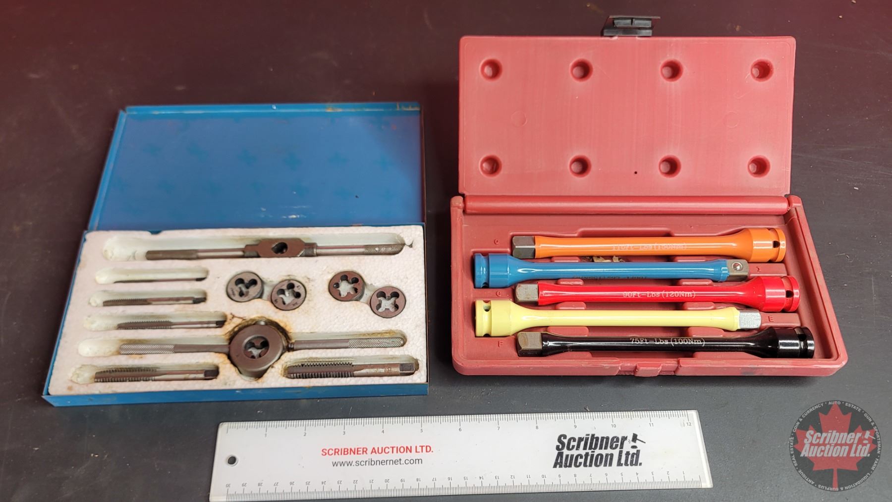Combo: Torque Extensions Kit and Tap & Die Set