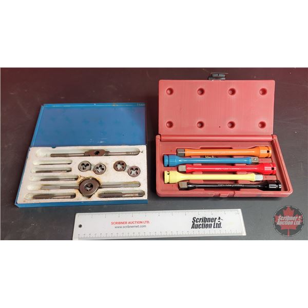 Combo: Torque Extensions Kit and Tap & Die Set