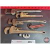 Image 1 : Grouping: Pipe Wrenches (4); Pipe Cutters; Pipe & Fitting Wrench