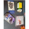 Image 8 : Grouping: Bench Top Organizer; LED Head Lamp; 2 Sided Tape; Magnetic Red Flasher; etc!