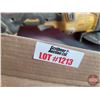 Image 7 : Grouping: 60v Dewalt Cordless Angle Grinder 4-1/2" ; Metal Cut Off Discs; Tire Guage; Mechanics Wire