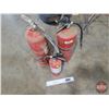 Image 1 : Fire Extinguishers (3) (All Show Charge) (Tallest 24"H)