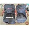 Image 1 : 2 Rolling Arm Chairs with Snap-On Seat Protectors