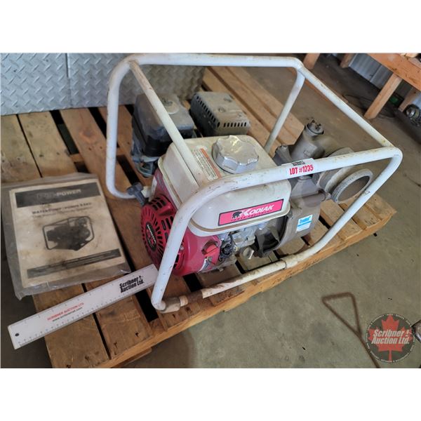 3" Water Pump : Honda GX160 (Measures: 16-1/2"H x 22"W x 15"D)