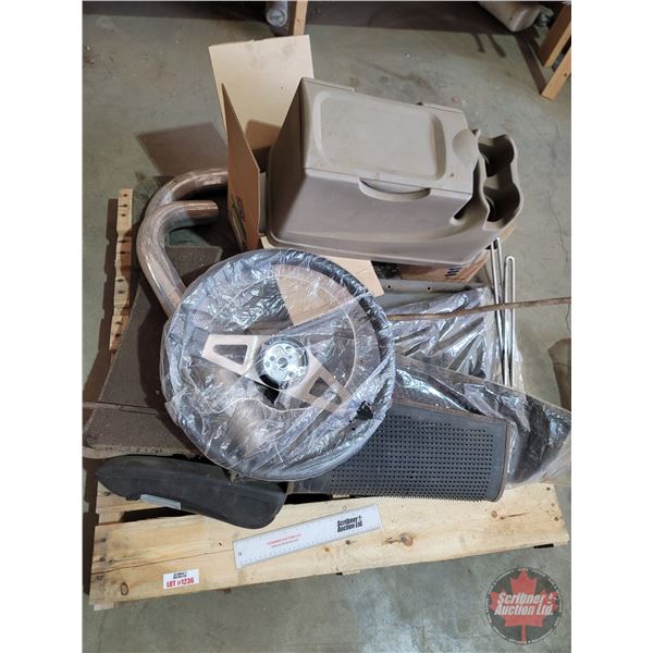 Grouping: Truck Floor Mats; Washer Fluid Tank; Center Console; Steering Wheel; etc!