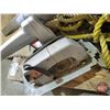 Image 9 : Grouping: Microwave; Limb Saw; Screw-In Tie Down Stakes; Circular Saw; Rope; VHS Movies; DVD's; Carg