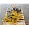 Image 1 : Pallet Lot ~ Grouping: Extension Cords; Trouble Lights; 14-2 House Wiring & Telephone Cord