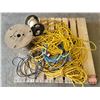 Image 2 : Pallet Lot ~ Grouping: Extension Cords; Trouble Lights; 14-2 House Wiring & Telephone Cord