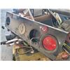 Image 8 : Pallet Lot ~ Grouping ~ Truck Parts & Pieces : Grab Bar; Steering Wheel; Cab Filter; Oversize Load S