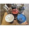 Image 3 : Pallet Lot ~ Grouping : Oil Pails / DEF Fluid / Pail Pumps / Barrel Pump