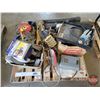Image 1 : Pallet Lot ~ Grouping: Stock Tank De-icers; Tarp Straps; Worklights; Electric Motors; Bundle of Brow