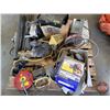Image 2 : Pallet Lot ~ Grouping: Stock Tank De-icers; Tarp Straps; Worklights; Electric Motors; Bundle of Brow