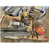 Image 3 : Pallet Lot ~ Grouping: Stock Tank De-icers; Tarp Straps; Worklights; Electric Motors; Bundle of Brow