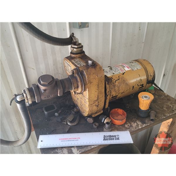 Electric Pump : Monarch Model BES50 : 115v (Used for Pumping Oil)