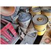 Image 2 : Pallet Lot ~ Strapping : Load Straps & 2 Traffic Cones