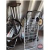 Image 3 : Grouping: Evolution Walker; 2 Wire Wheel Carts; Crutches; Grab Bar