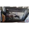 Image 1 : Framed Print : Bald Eagle (36"H x 46"W)
