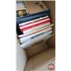 Image 8 : Grouping ~ Household Items (Five Totes) : Recipe Books; Décor; Serving Bowls; Lamps; Blankets; etc!